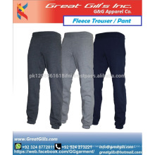 All colour fleece pants trouser sports wear jogger wholesale